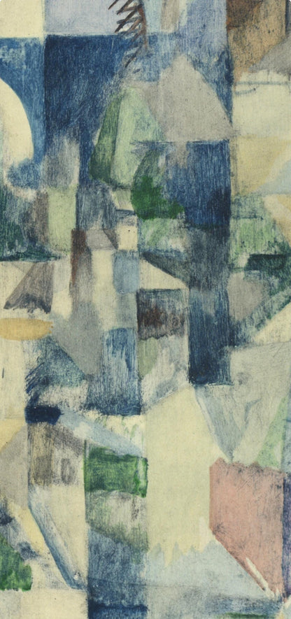 Robert Delaunay, La Fenetre No. 2, Xxe Sicle, Lithograph