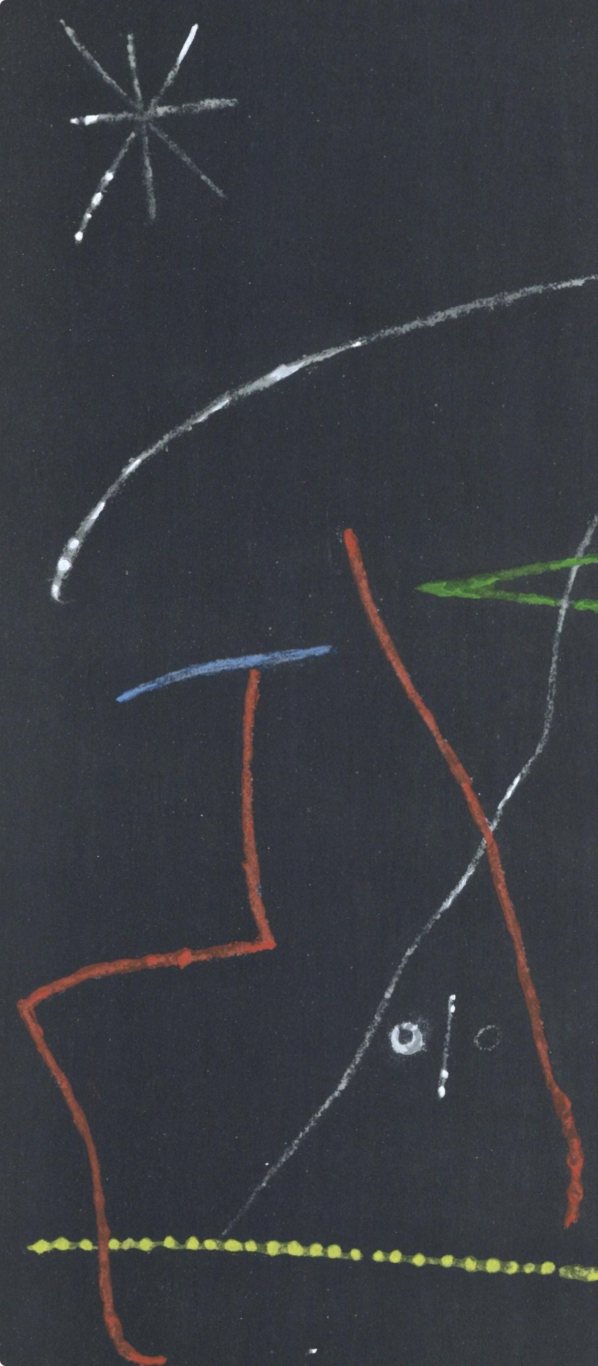 Joan Mir, Composition, Xxe Sicle, Lithograph