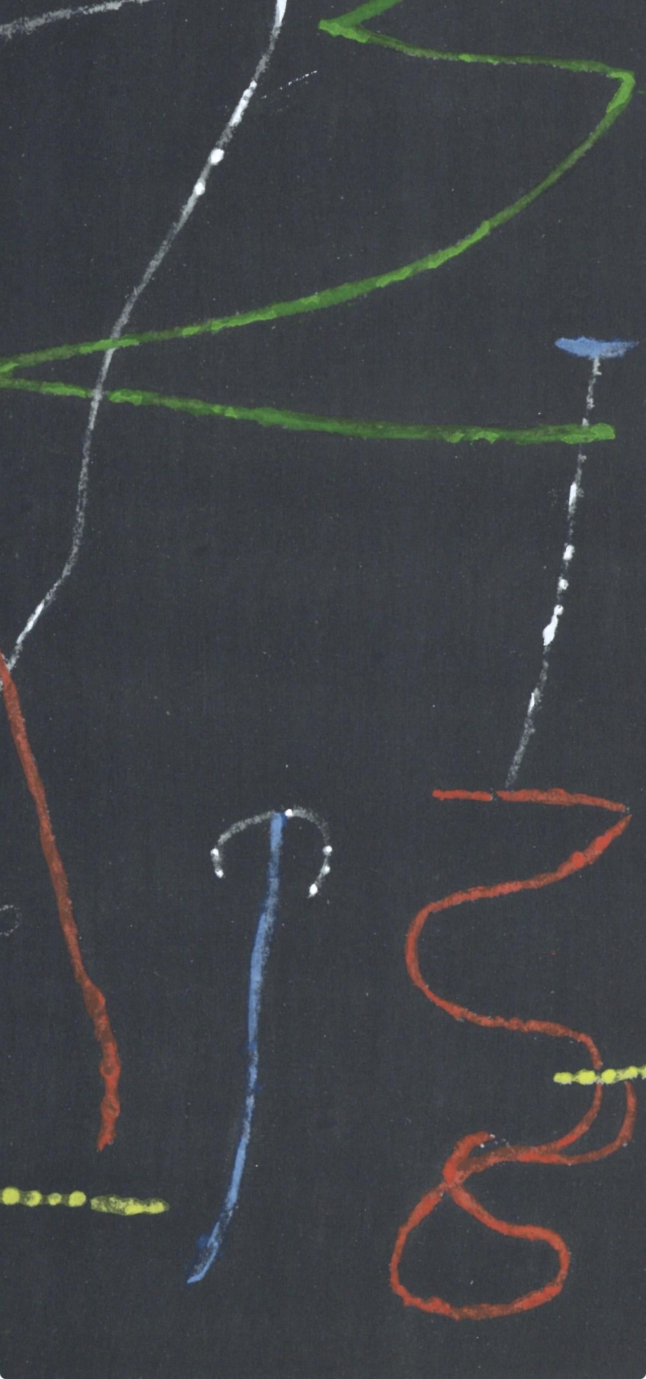 Joan Mir, Composition, Xxe Sicle, Lithograph