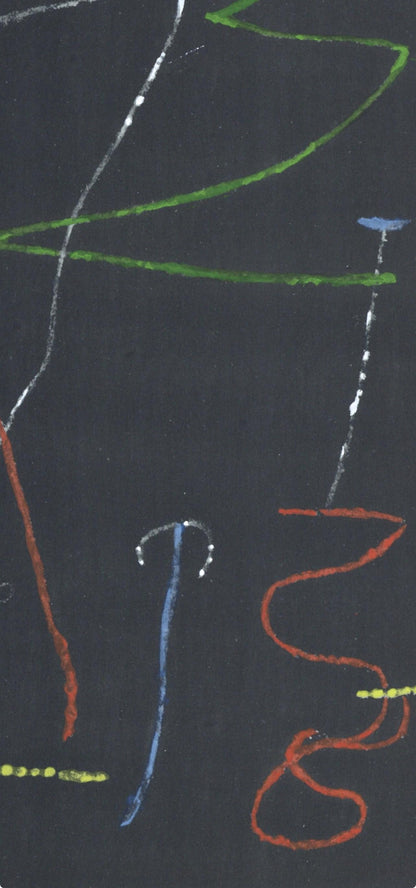 Joan Mir, Composition, Xxe Sicle, Lithograph