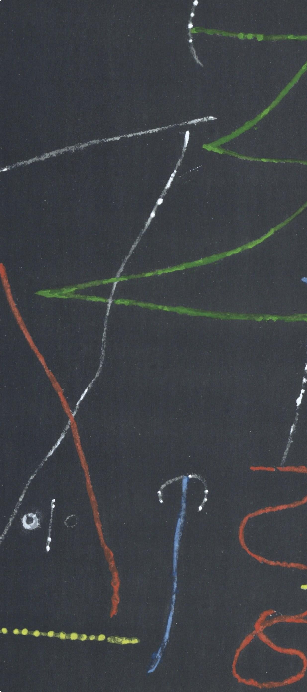 Joan Mir, Composition, Xxe Sicle, Lithograph