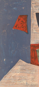 Serge Poliakoff, Composition Rose, Rouge (Poliakoff/Schneider 17), Xxe Sicle, Lithograph