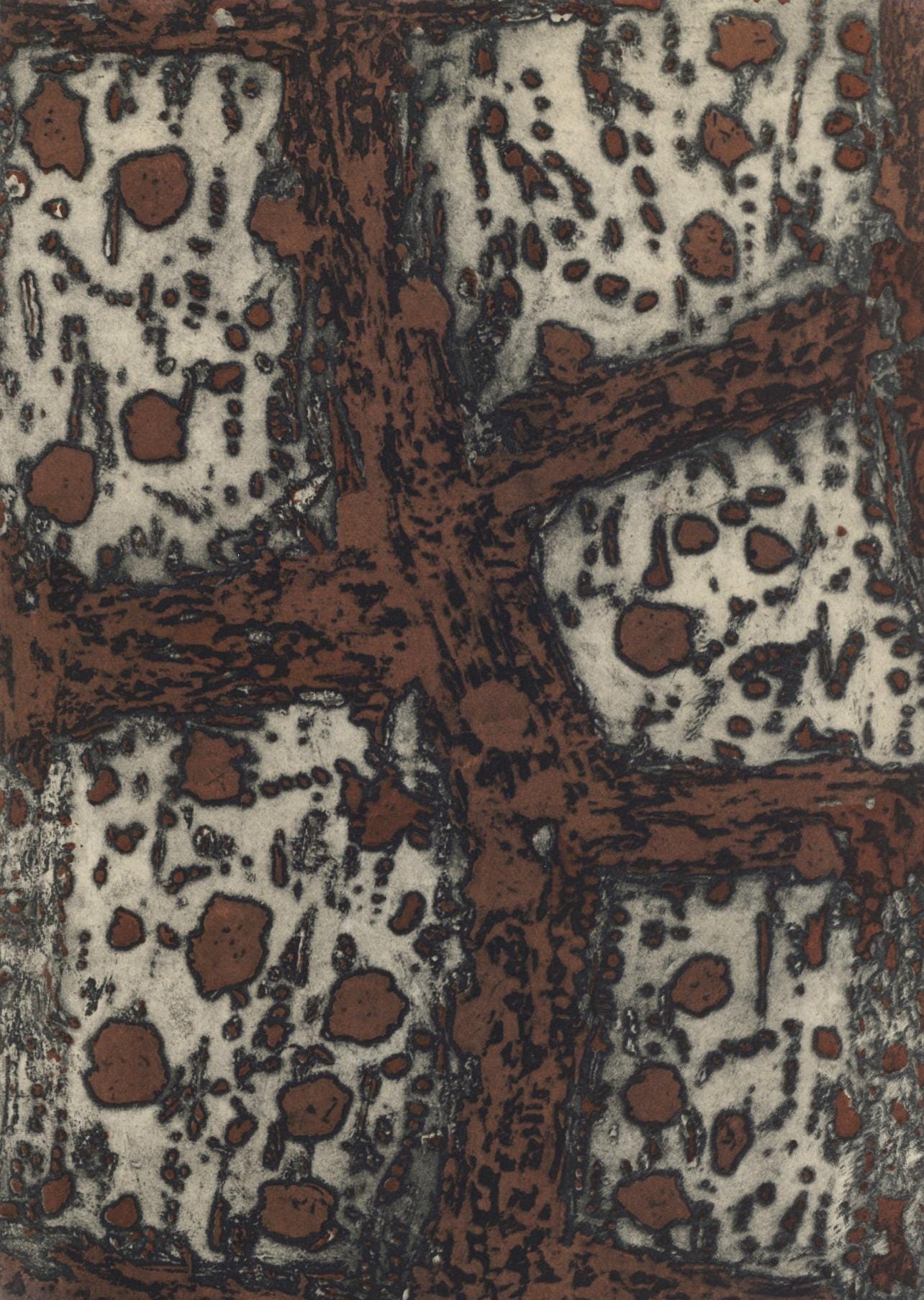 Zoran Muic, Composition, Xxe Sicle, Lithograph