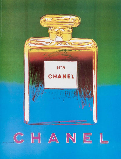 Andy Warhol, Chanel No. 5, Official Edition Chanel Ltd. Advertising Campaign Lithograph, 1997
