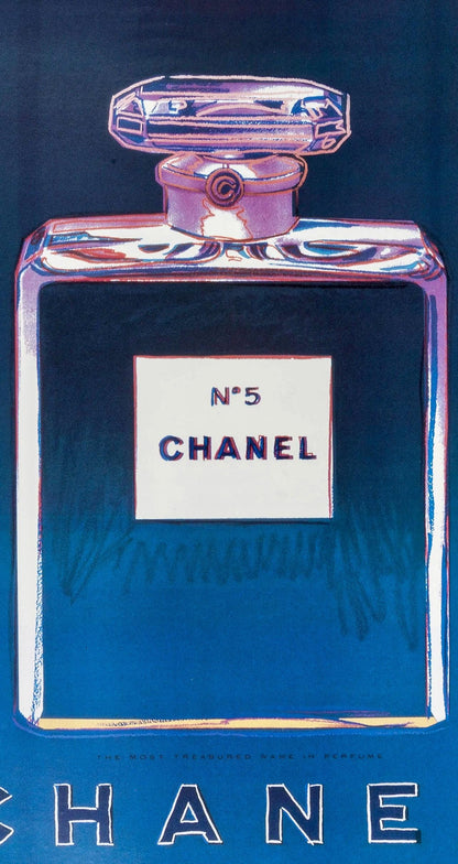 Andy Warhol, Chanel No. 5, Official Edition Chanel Ltd. Advertising Campaign Lithograph, 1997