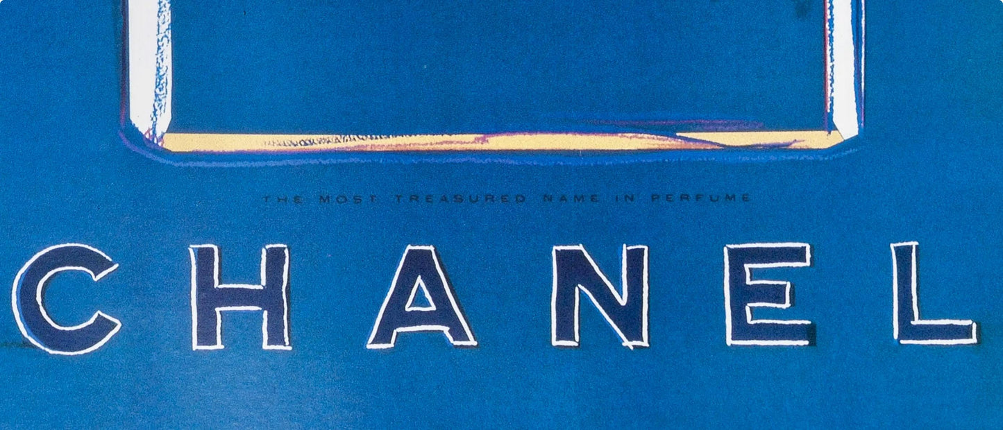 Andy Warhol, Chanel No. 5, Official Edition Chanel Ltd. Advertising Campaign Lithograph, 1997