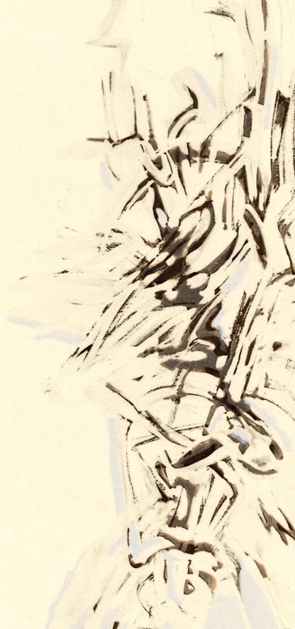 Mark Tobey, Composition, Xxe Sicle, Lithograph