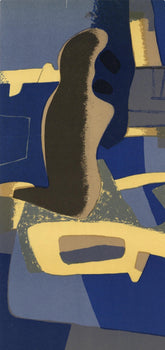 Maurice Estve, Face Face, Xxe Sicle, Lithograph