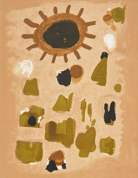 Roger Bissire, Composition, Xxe Sicle, Lithograph