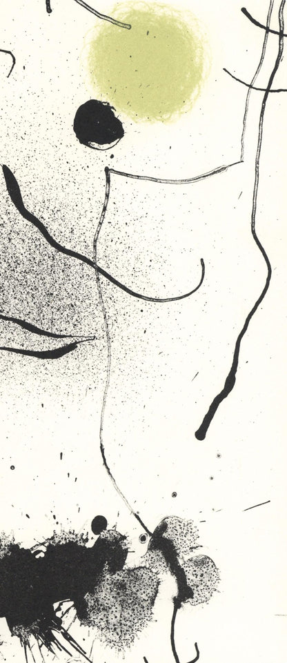 Joan Mir, Composition, Xxe Sicle, Lithograph