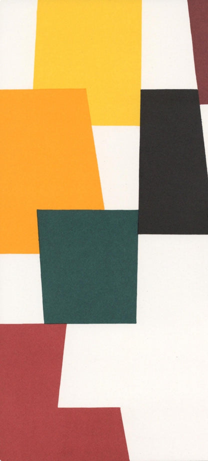 Yaacov Agam, Composition, Xxe Sicle, Lithograph