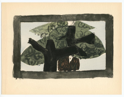 Georges Braque, L'Arbre, Georges Braque Le Solitaire, Xxe Sicle, Lithograph