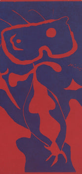 Joan Mir, Composition (Cramer 6; Dupin 40; Mourlot 1967), Xxe Sicle, Linocut