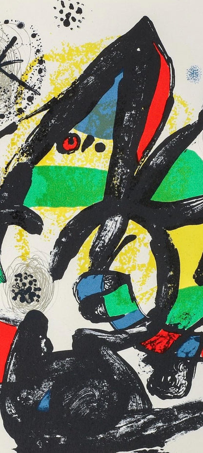 Joan Mir, Composition, Xxe Sicle, Lithograph