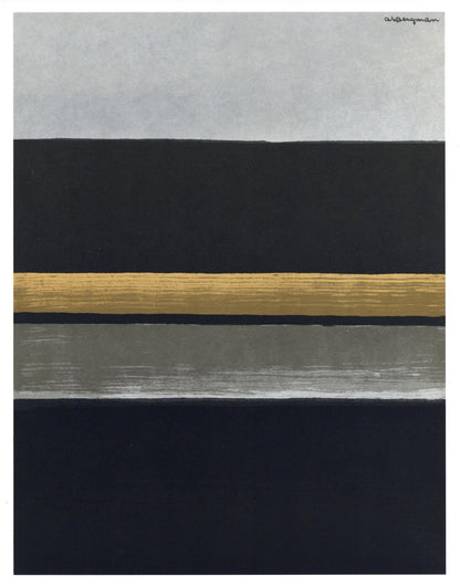Anna-Eva Bergman, Composition, Xxe Sicle, Lithograph