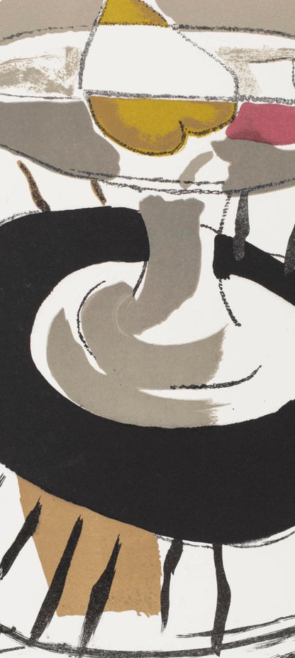 Georges Braque, Compotier, Derrire Le Miroir, Lithograph