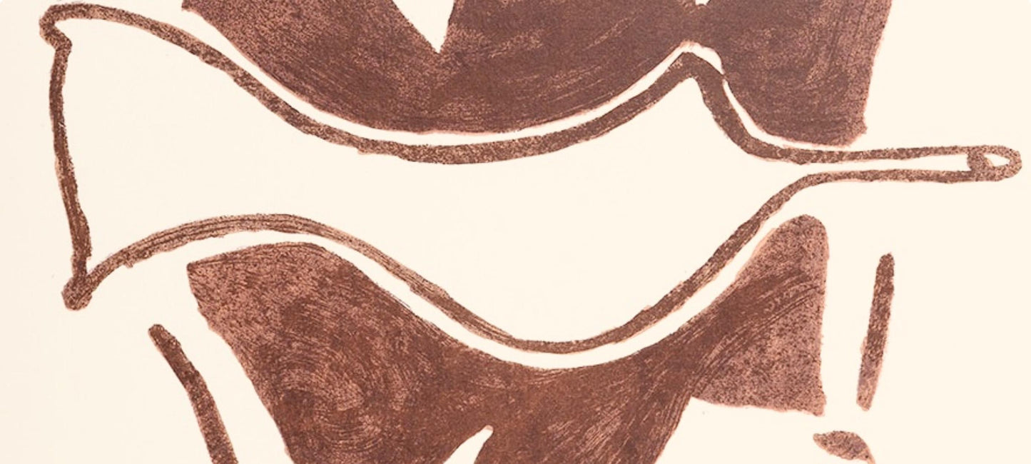 Georges Braque, Oiseau, Derrire Le Miroir, Lithograph