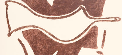 Georges Braque, Oiseau, Derrire Le Miroir, Lithograph