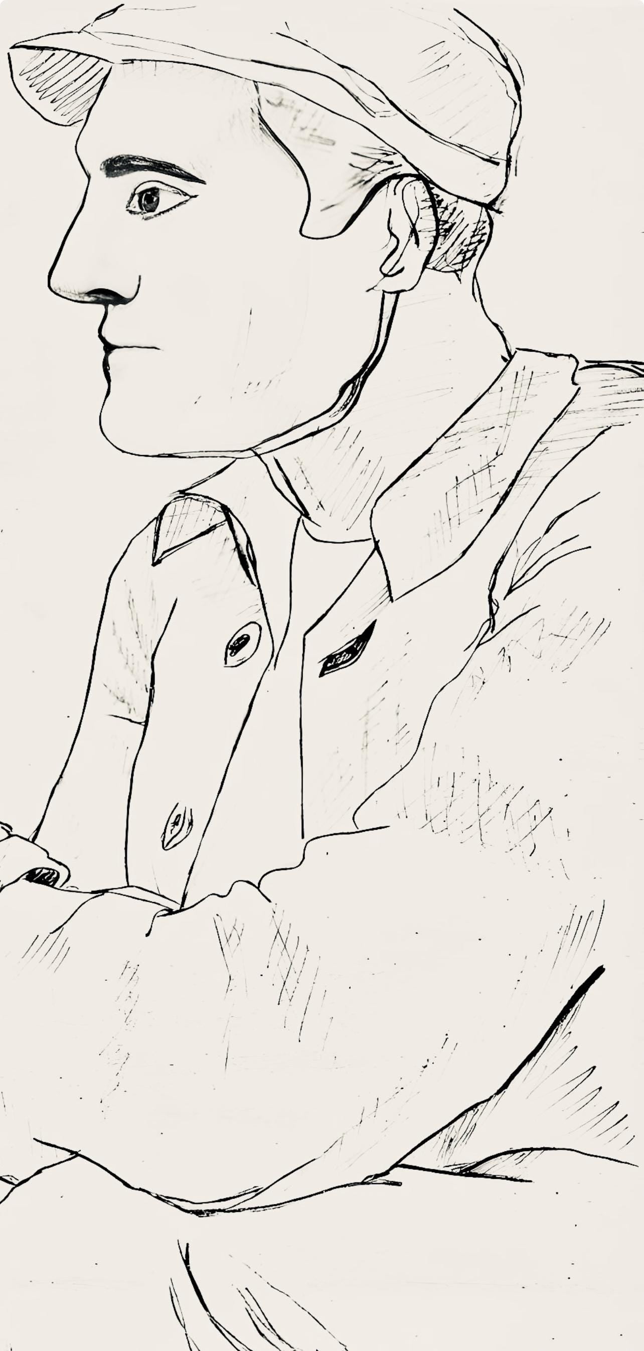 Fernand Lger, Composition, Levers De Rideau Sur La Question Du Bonheur, Lithograph