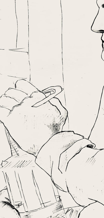 Fernand Lger, Composition, Levers De Rideau Sur La Question Du Bonheur, Lithograph