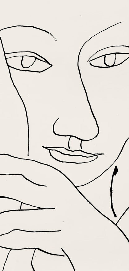 Fernand Lger, Composition, Levers De Rideau Sur La Question Du Bonheur, Lithograph