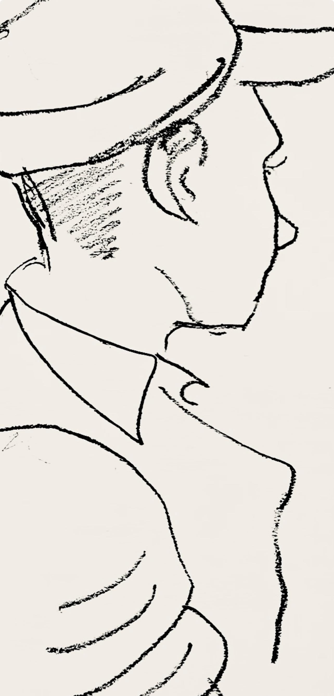 Fernand Lger, Composition, Levers De Rideau Sur La Question Du Bonheur, Lithograph