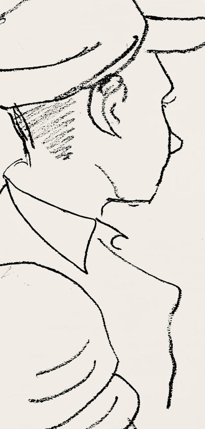 Fernand Lger, Composition, Levers De Rideau Sur La Question Du Bonheur, Lithograph