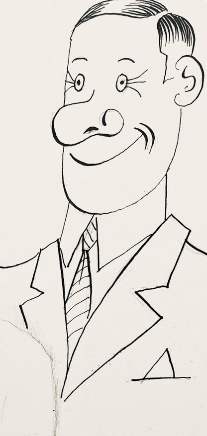 Saul Steinberg, Composition, Derrire Le Miroir, Lithograph