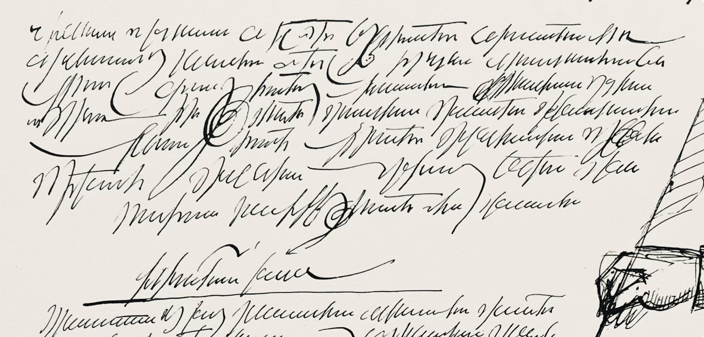 Saul Steinberg, Composition, Derrire Le Miroir, Lithograph