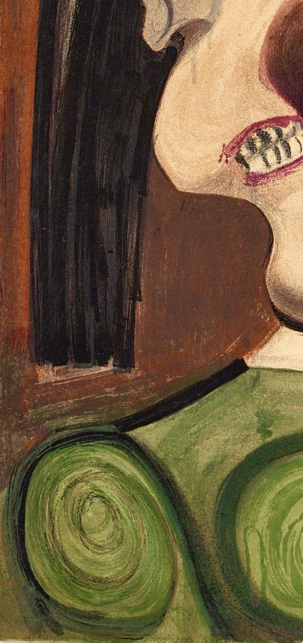 Pablo Picasso, Composition (Cramer 67; Bloch 748; Mourlot 245; Bloch, Books 66), La Guerre Et La