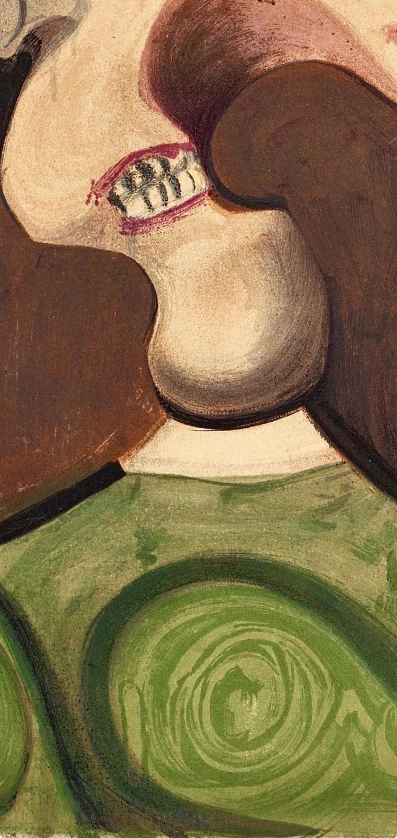 Pablo Picasso, Composition (Cramer 67; Bloch 748; Mourlot 245; Bloch, Books 66), La Guerre Et La