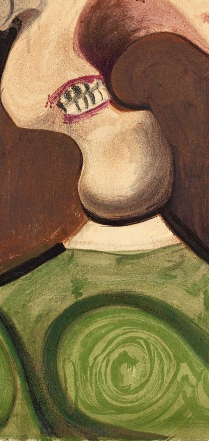 Pablo Picasso, Composition (Cramer 67; Bloch 748; Mourlot 245; Bloch, Books 66), La Guerre Et La