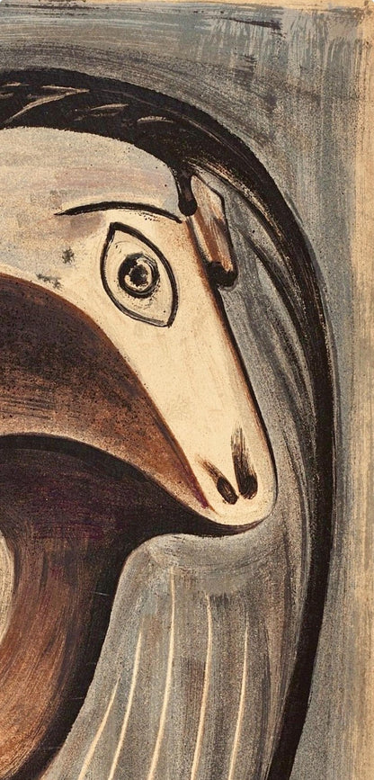 Pablo Picasso, Composition (Cramer 67; Bloch 748; Mourlot 245; Bloch, Books 66), La Guerre Et La