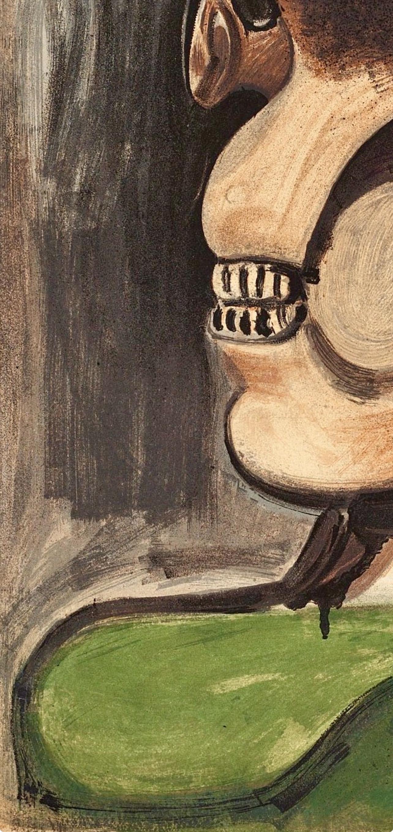 Pablo Picasso, Composition (Cramer 67; Bloch 748; Mourlot 245; Bloch, Books 66), La Guerre Et La