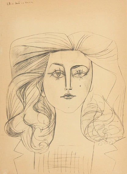 Pablo Picasso, Composition (Cramer 67; Bloch 748; Mourlot 245; Bloch, Books 66), La Guerre Et La