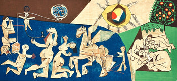 Pablo Picasso, Composition (Cramer 67; Bloch 748; Mourlot 245; Bloch, Books 66), La Guerre Et La
