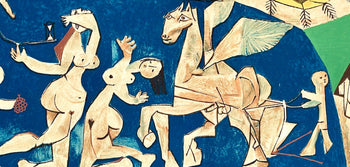 Pablo Picasso, Composition (Cramer 67; Bloch 748; Mourlot 245; Bloch, Books 66), La Guerre Et La