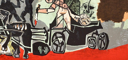 Pablo Picasso, Composition (Cramer 67; Bloch 748; Mourlot 245; Bloch, Books 66), La Guerre Et La