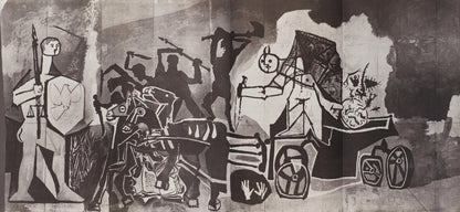 Pablo Picasso, Composition (Cramer 67; Bloch 748; Mourlot 245; Bloch, Books 66), La Guerre Et La