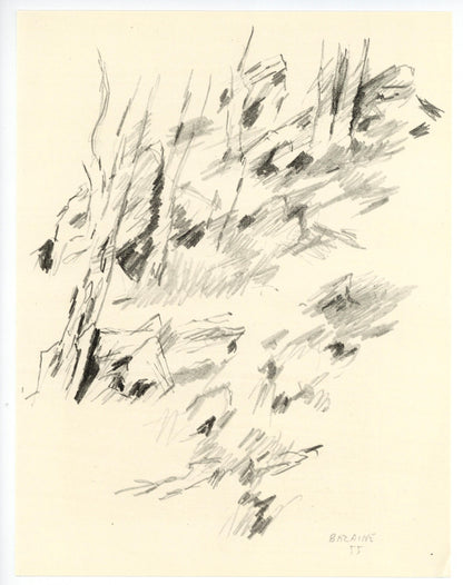 Jean Bazaine, Composition, Xxe Sicle, Lithograph