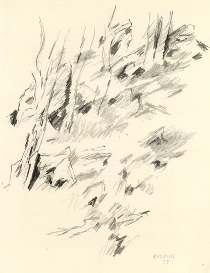 Jean Bazaine, Composition, Xxe Sicle, Lithograph