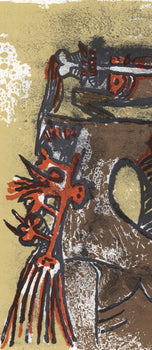 Wifredo Lam ???, Composition, Xxe Sicle, Lithograph