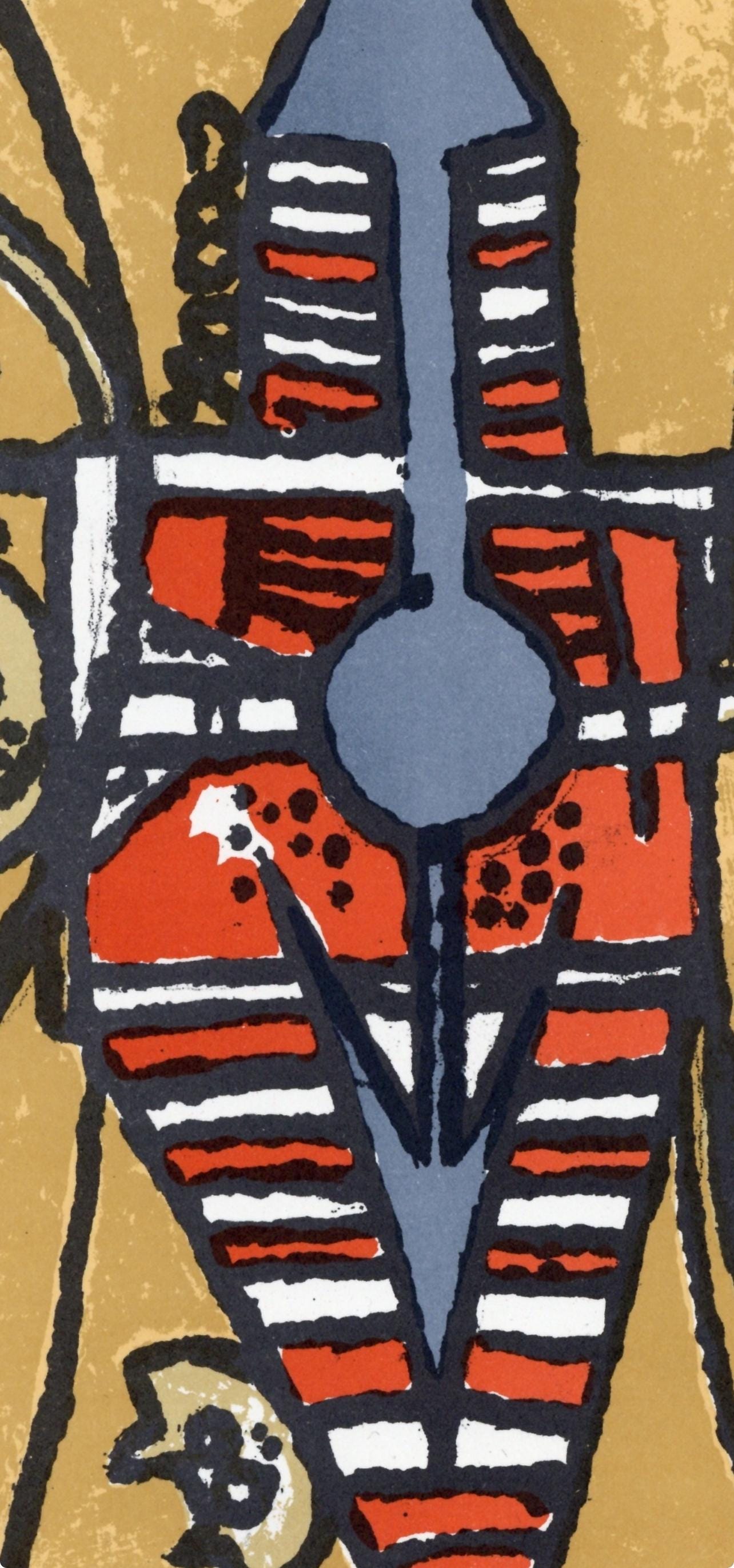 Wifredo Lam ???, Les Affinites Ambigues, Xxe Sicle, Lithograph