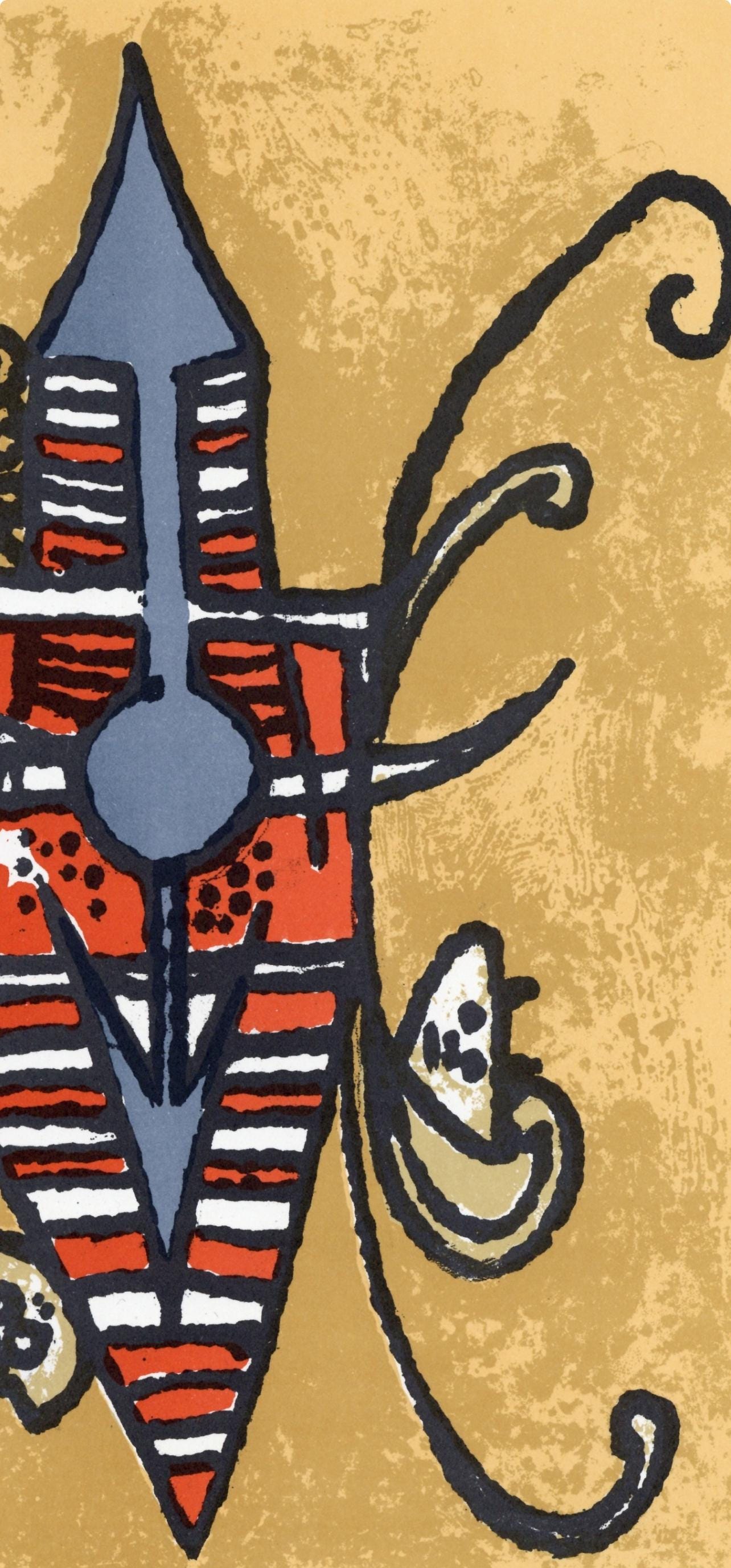 Wifredo Lam ???, Les Affinites Ambigues, Xxe Sicle, Lithograph