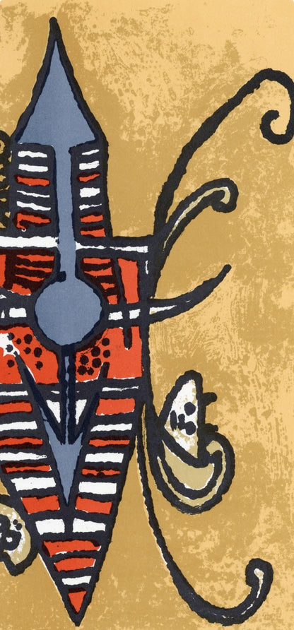 Wifredo Lam ???, Les Affinites Ambigues, Xxe Sicle, Lithograph