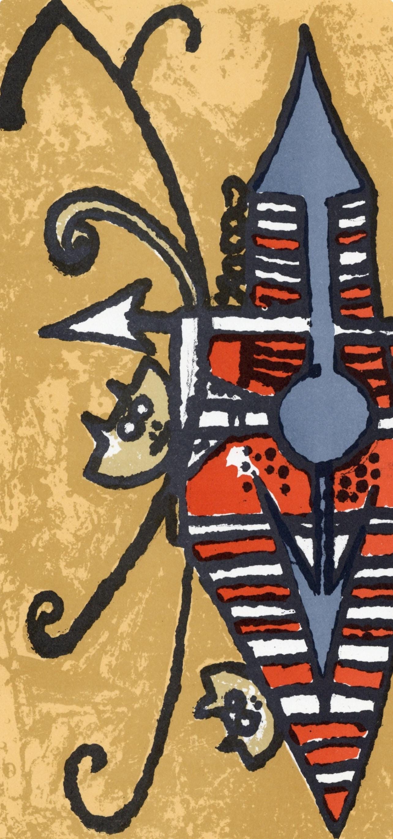 Wifredo Lam ???, Les Affinites Ambigues, Xxe Sicle, Lithograph