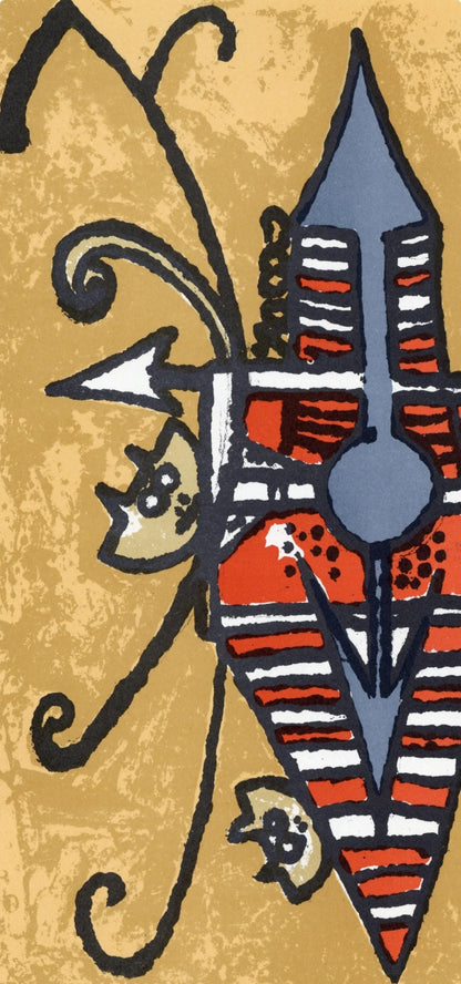 Wifredo Lam ???, Les Affinites Ambigues, Xxe Sicle, Lithograph