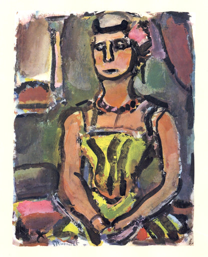 Georges Rouault, Composition, Divertissement, Lithograph