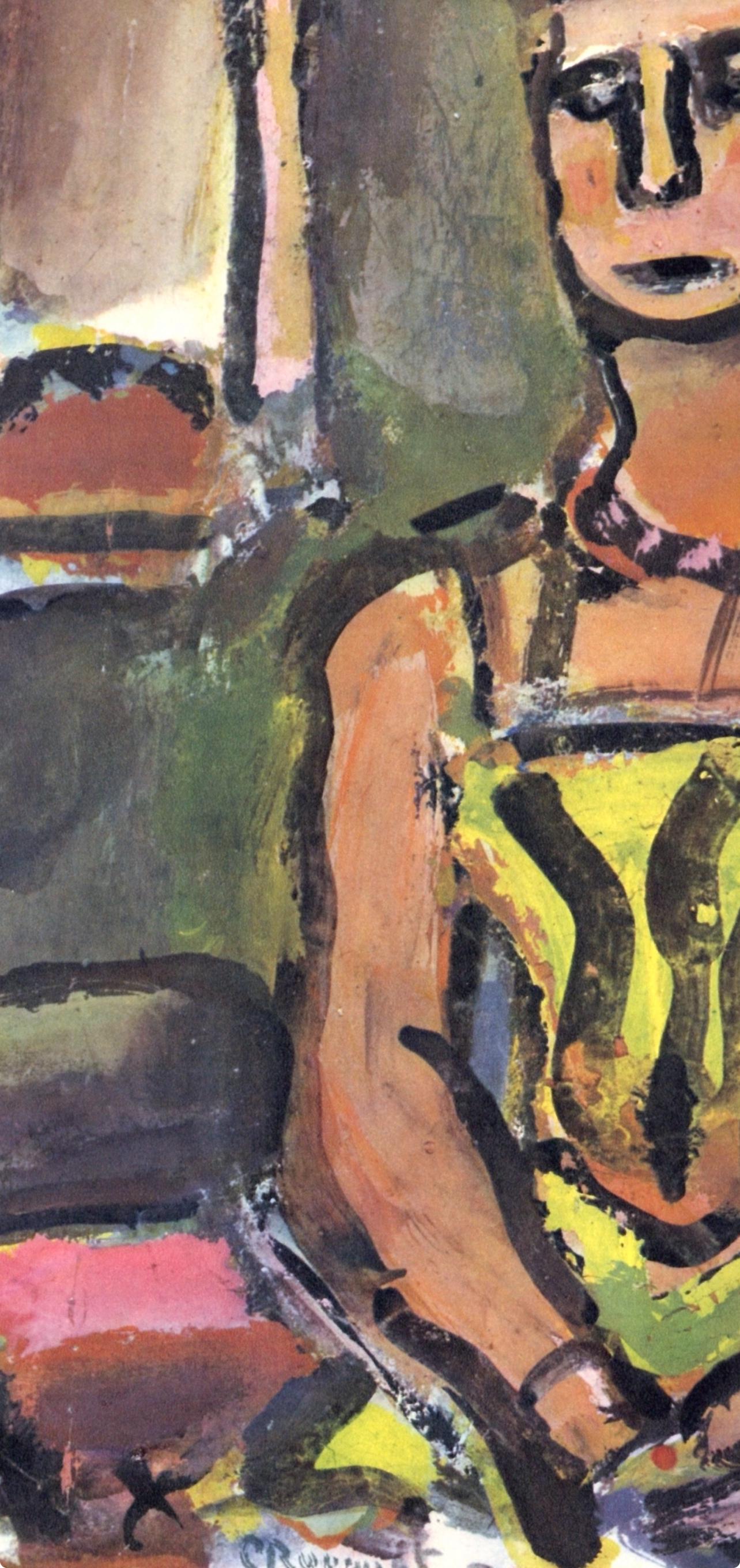 Georges Rouault, Composition, Divertissement, Lithograph