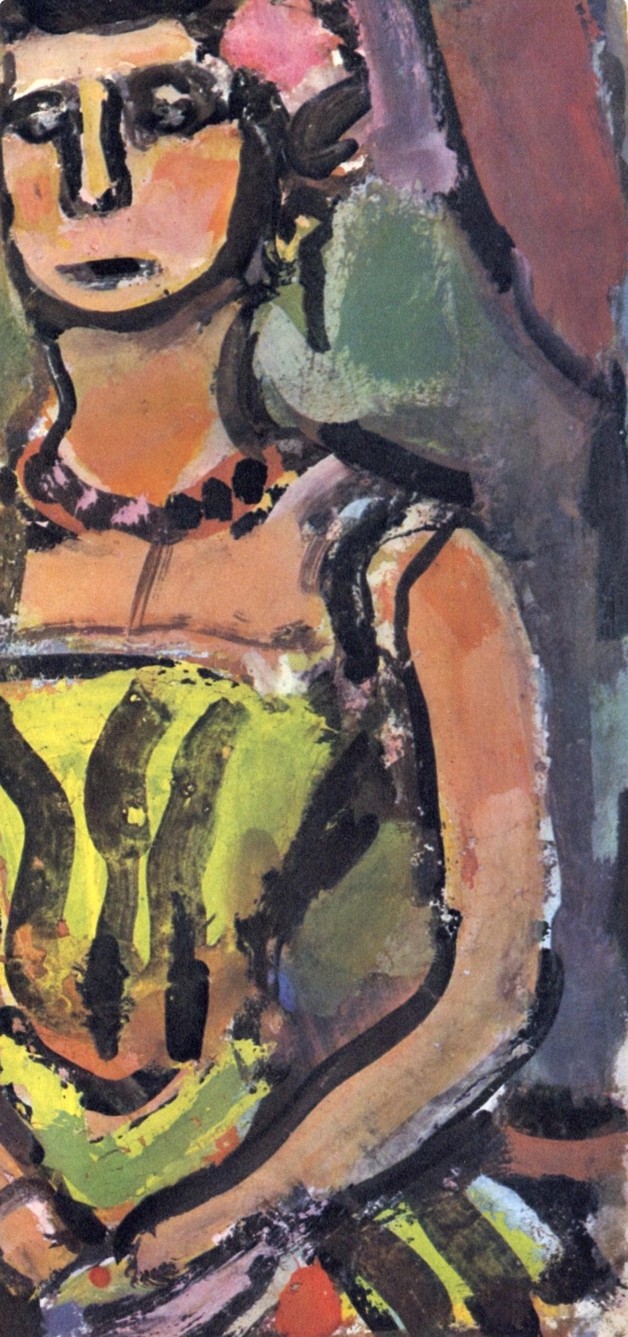 Georges Rouault, Composition, Divertissement, Lithograph